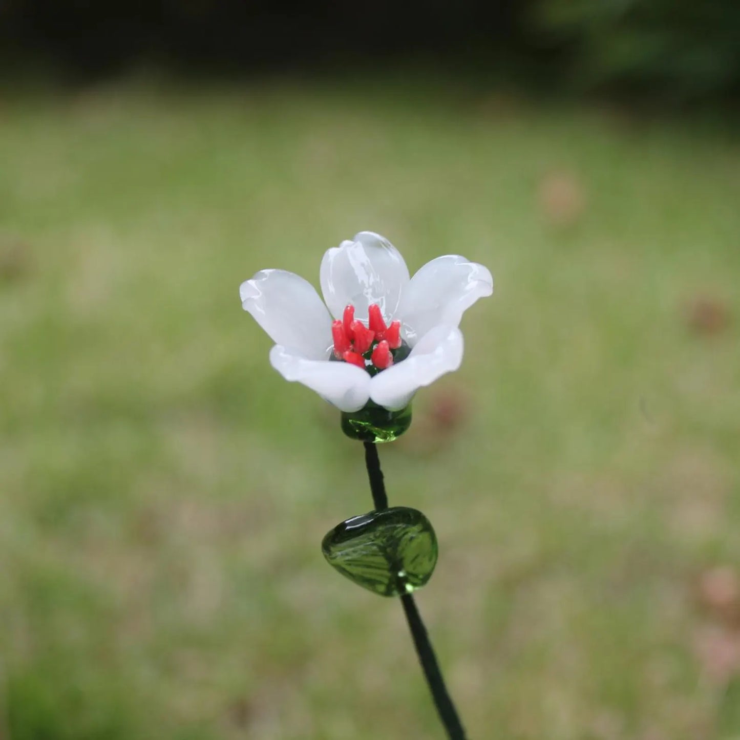 Glass Birth Month Flower: Hand Blown Bouquet Gift