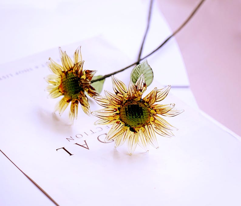 Glass Flowers, Sunflower
