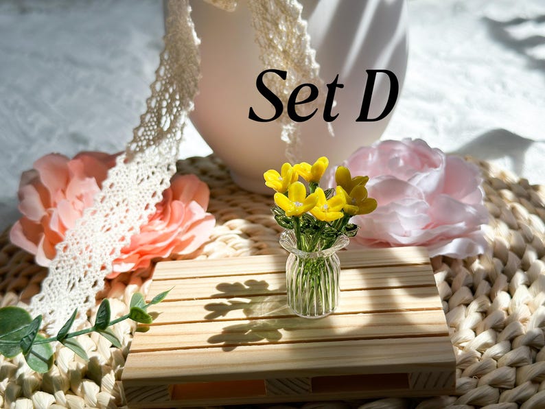 Handmade Glass Flower Sculpture