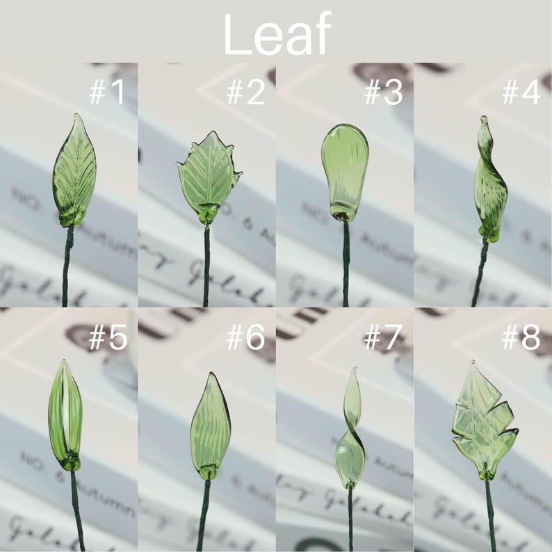 Glass Birth Month Flowers, Birth Flower Bouquet Gift