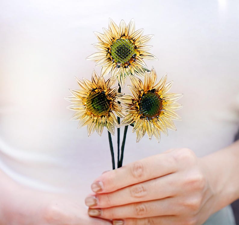 Glass Flowers, Sunflower