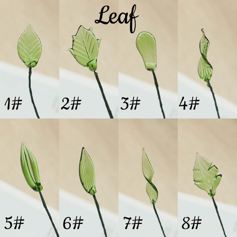 Glass Birth Month Flower Christmas Gift