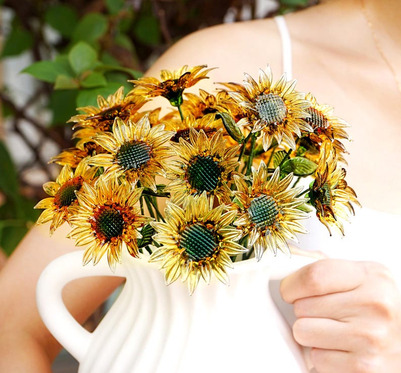 Glass Flowers, Sunflower