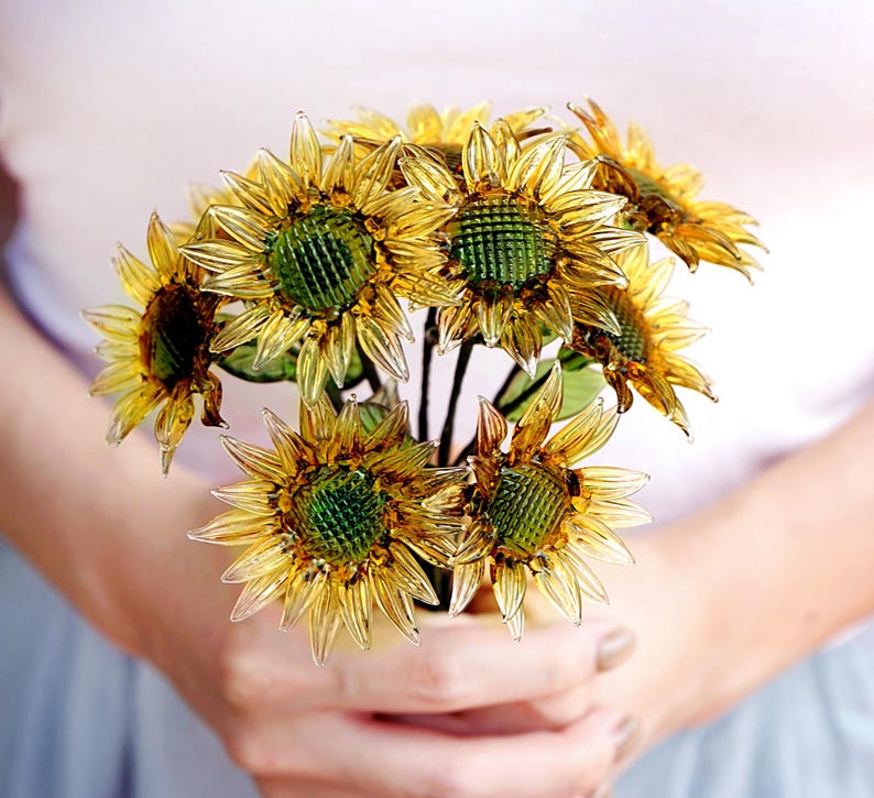 Glass Flowers, Sunflower