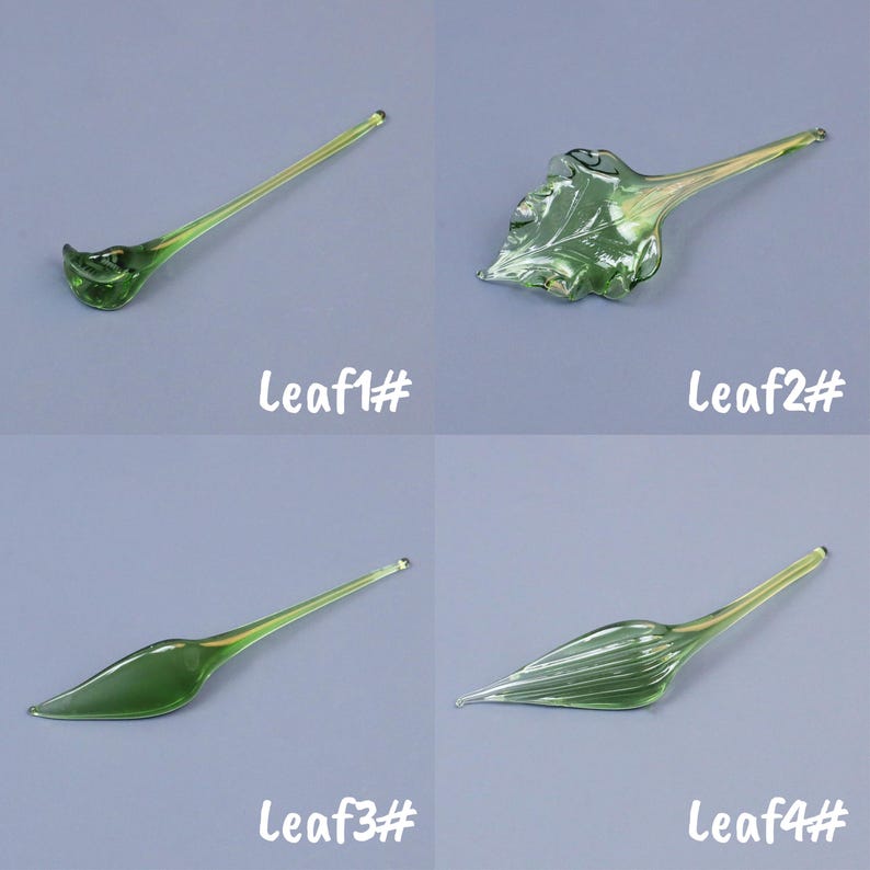 Handmade Glass Flower Bouquet