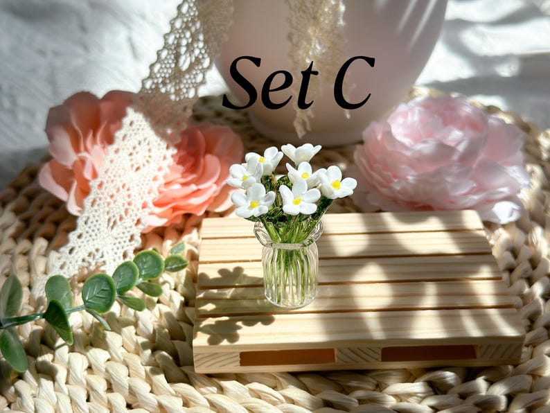 Handmade Glass Flower Sculpture