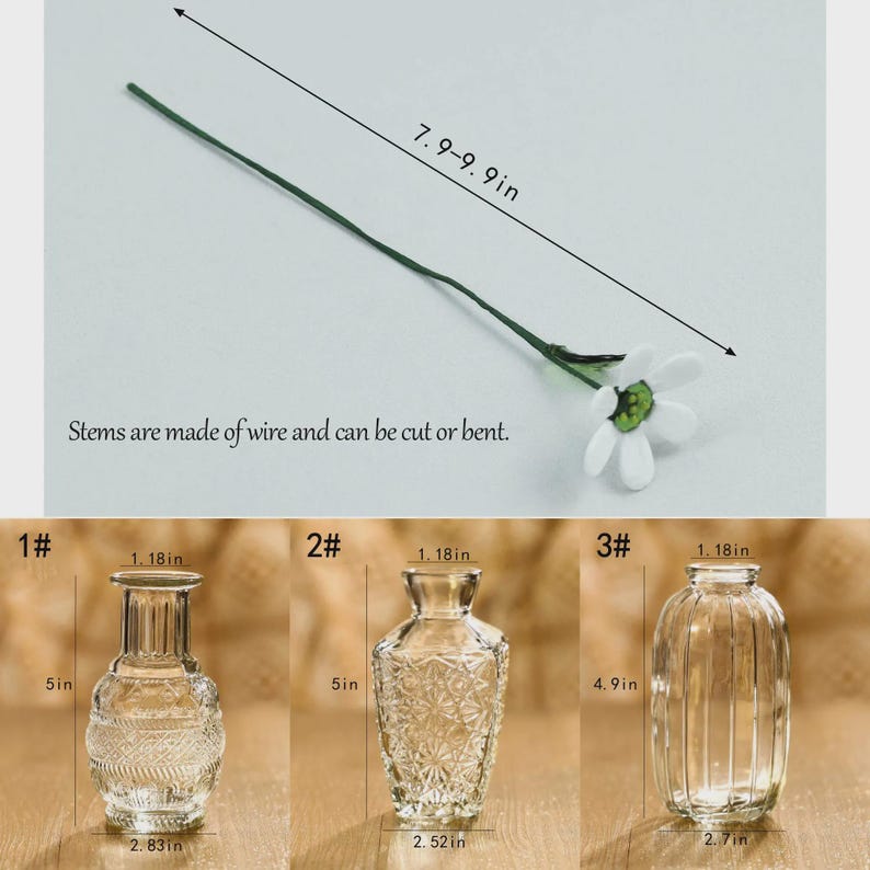 Handmade Glass Birth Month Flower