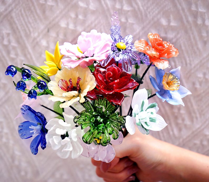 Handmade Birth Flower Gift Bouquet,